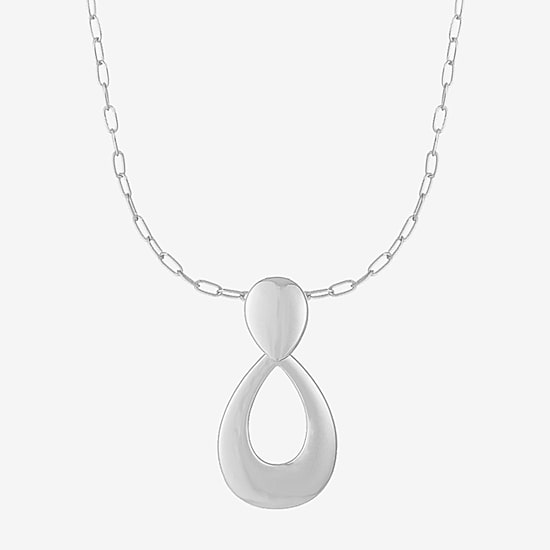 Liz Claiborne Pendant Necklace & Drop Earring Womens Hypoallergenic 2-pc. Jewelry Set