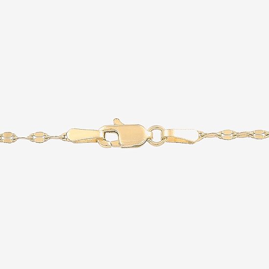 (H-I / Si1-Si2) Womens 2 CT. Lab Grown White Diamond 14K Gold 18 Inch Pendant Necklace