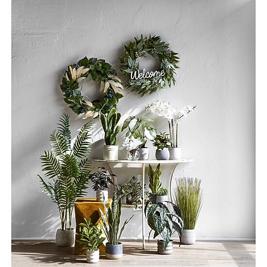 Linden Street 14.5in Rubber Fig Artificial Plant