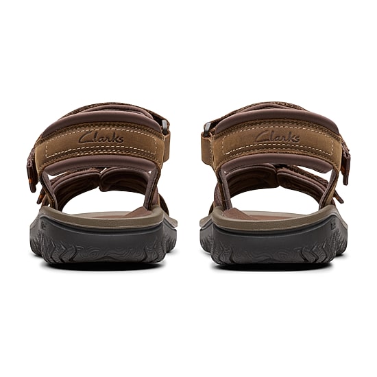 Clarks Mens Wesley Shore Adjustable Strap Flat Sandals