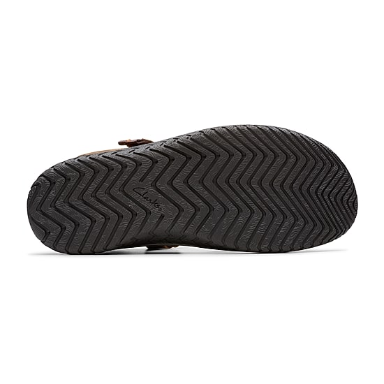 Clarks Mens Wesley Shore Adjustable Strap Flat Sandals