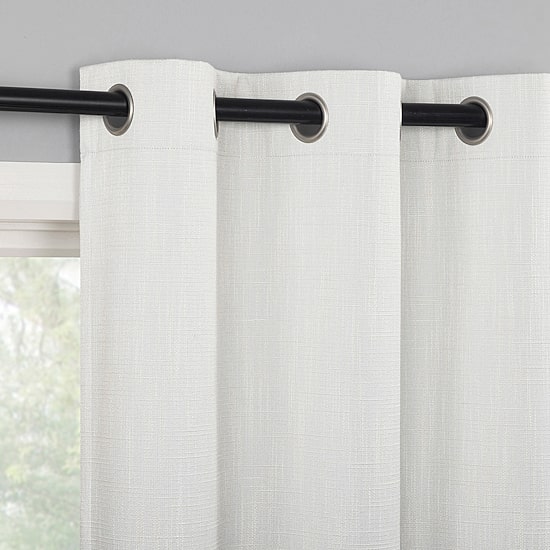 Sun Zero Aldwin Grommet Top Energy Saving 100% Blackout Single Curtain Panel
