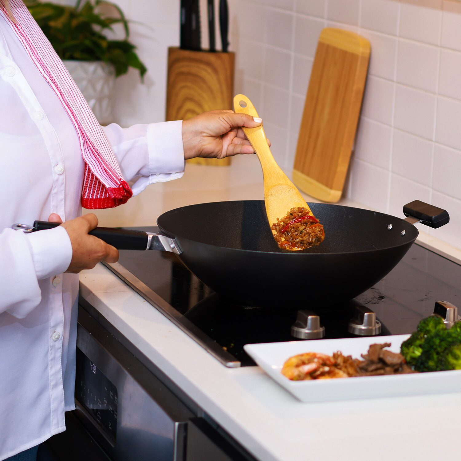 Joyce Chen Professional Series Carbon Steel 5-pc. Wok Set