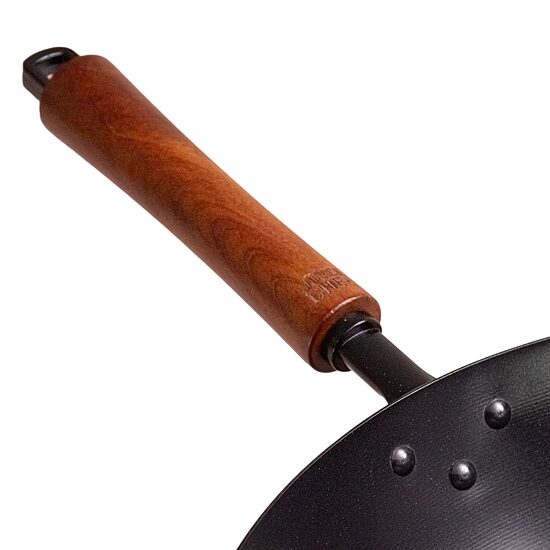 Joyce Chen Classic Series Pre-Seasoned Carbon Steel 14" Stir Fry Pan
