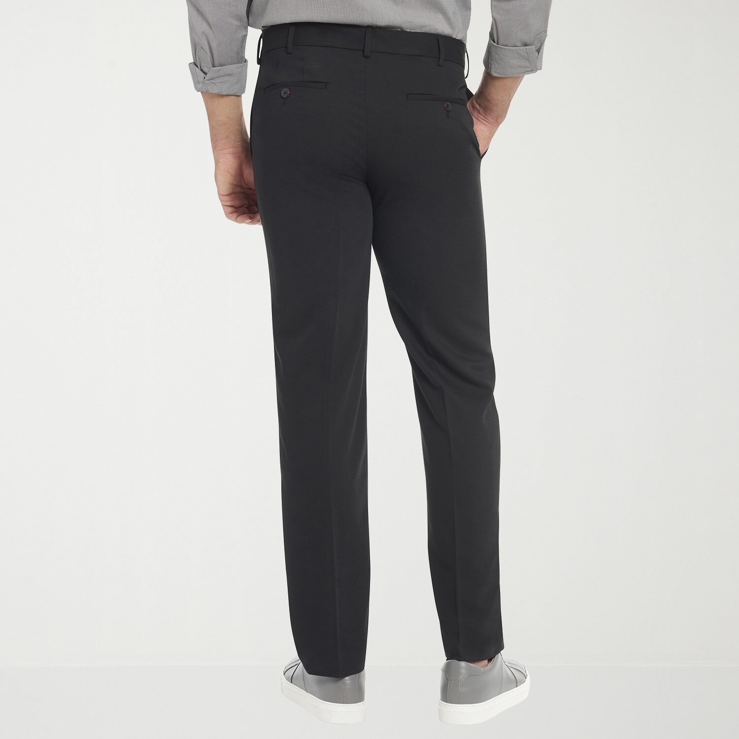 Van Heusen Ultra Flex Mens Classic Fit Dress Flat Front Pant