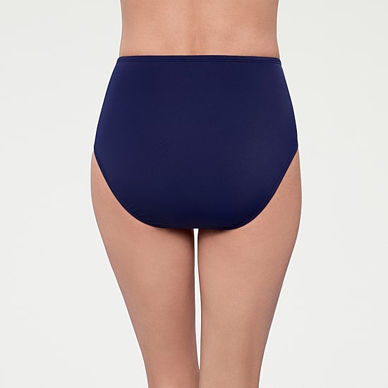 Liz Claiborne Comfort Waistband Brief Bikini Swimsuit Bottom