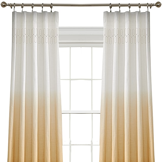 Vue Signature Arashi  Fashion Rod Pocket Light-Filtering Single Curtain Panel