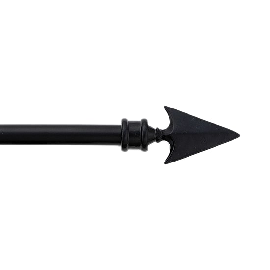 Deco Window Flat Arrow 3/4 IN Adjustable Curtain Rod