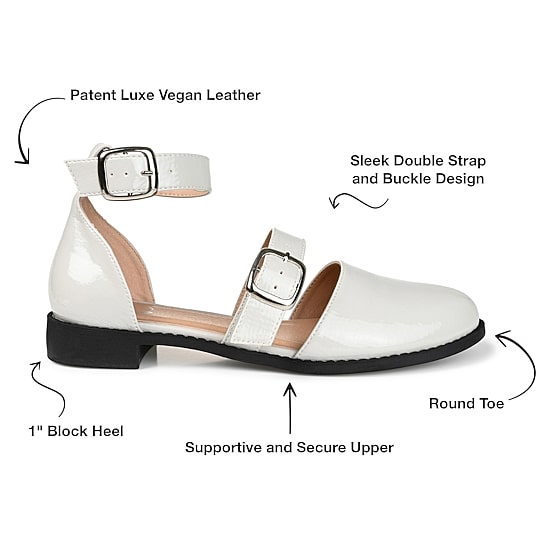Journee Collection Constance Womens Round Mary Jane Shoes