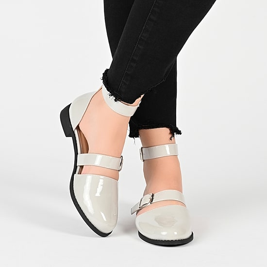 Journee Collection Constance Womens Round Mary Jane Shoes