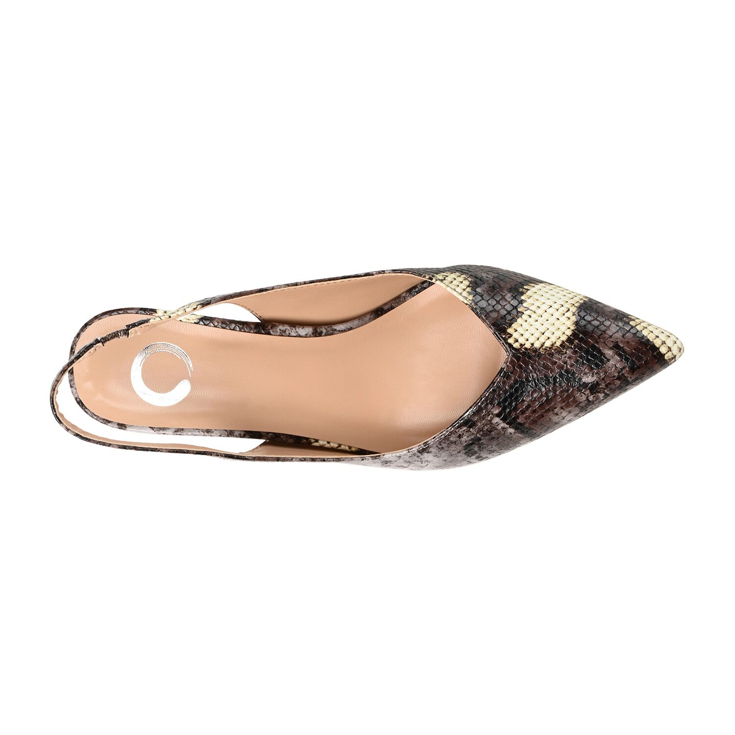 Journee Collection Mikoa Womens Pointed Closed Toe Kitten Heel Pumps