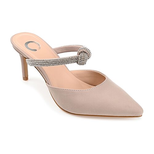 Journee Collection Lunna Womens Pointed Closed Toe Stiletto Heel Pumps, 11 Medium, Pink