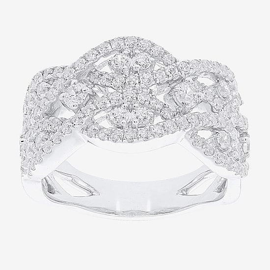 Limited Quantities! (F / Si2) Womens 1 CT. T.W. Lab Grown White Diamond 14K Gold Band