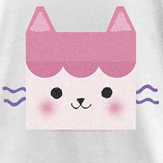 Little & Big Kid Girls Crew Neck Short Sleeve Regular Fit Gabby's Dollhouse Graphic T-Shirt