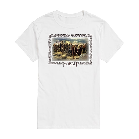 Mens Short Sleeve The Hobbit Graphic T-Shirt