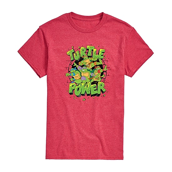 Mens Short Sleeve Teenage Mutant Ninja Turtles Graphic T-Shirt
