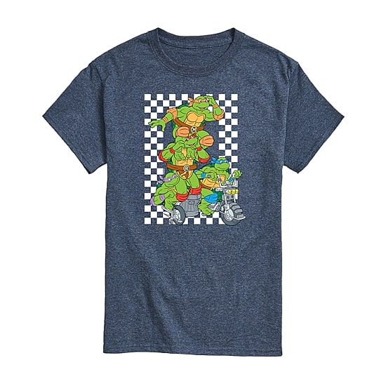 Mens Short Sleeve Teenage Mutant Ninja Turtles Graphic T-Shirt