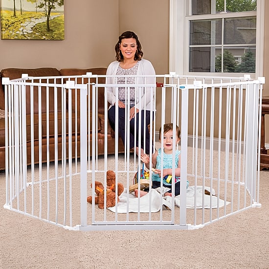 Regalo 4-IN-1 Play Yard Configurable Metal Safety Gate