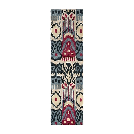 Safavieh Ikat Collection Eirann Geometric Runner Rug