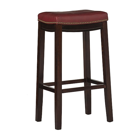 Lakeland Upholstered Backless Barstool