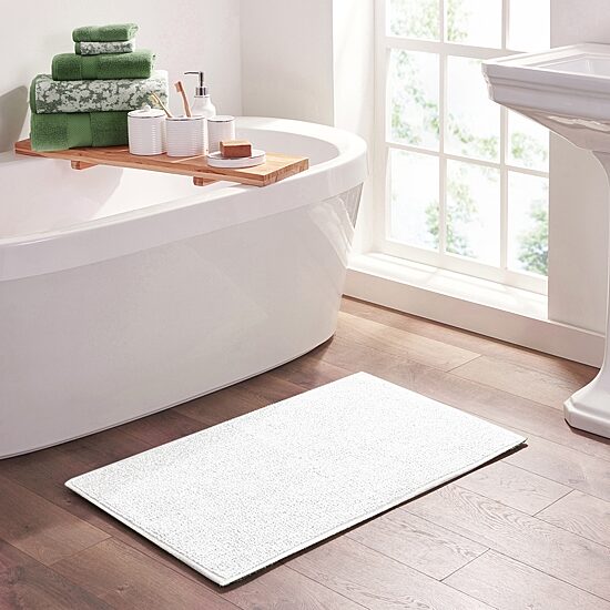 Fieldcrest Mingled Reversible Bath Rug