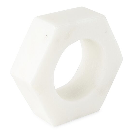 Loom + Forge Marble 4-pc. Napkin Ring