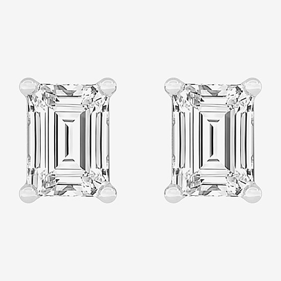 (H-I / SI1-SI2) 1/2 CT. T.W. Lab Grown White Diamond 14K Gold 4.2mm Stud Earrings