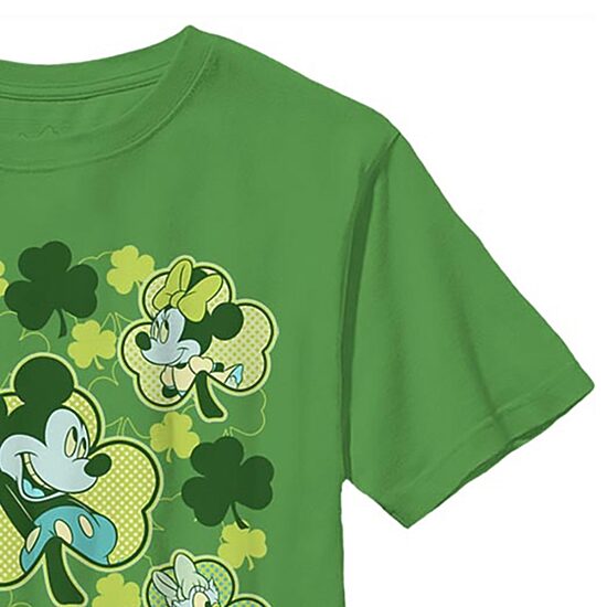 Disney Collection Little & Big Kid Boys Crew Neck Short Sleeve Regular Fit Mickey and Friends Mickey Mouse Graphic T-Shirt