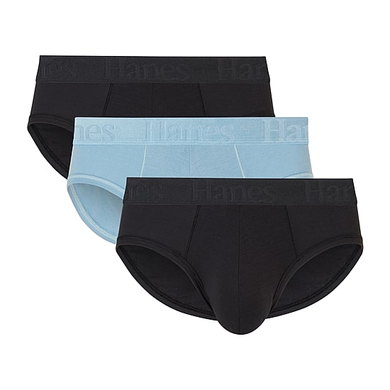 Hanes Originals Supersoft Mens 3 Pack Briefs Uo2lb3