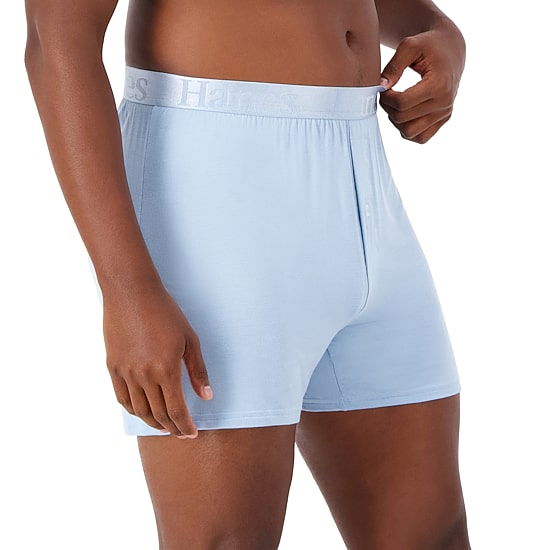 Hanes Originals Supersoft Mens 3 Pack Boxers Uo2kb3
