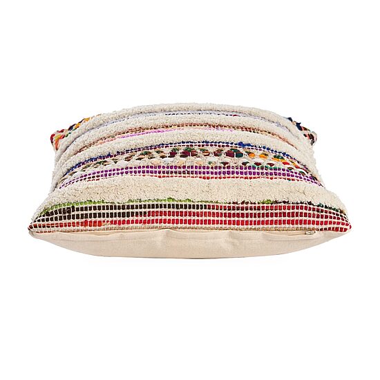 LR Home Eltoge Stripe Square Throw Pillow