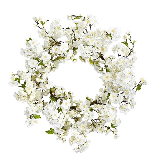 24” Cherry Blossom Wreath