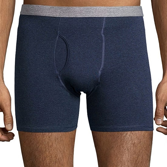 Stafford Cotton Mens Big and Tall 4 Pack Boxer Briefs 302866