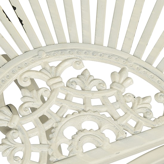 Annalise Patio Semi Circle Iron Console Table