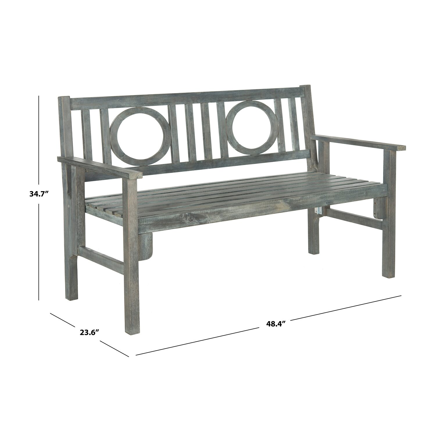 Safavieh Piedmont Patio Collection Bench