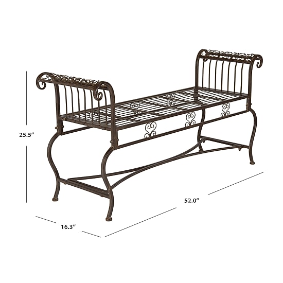 Safavieh Brielle Patio Collection Bench