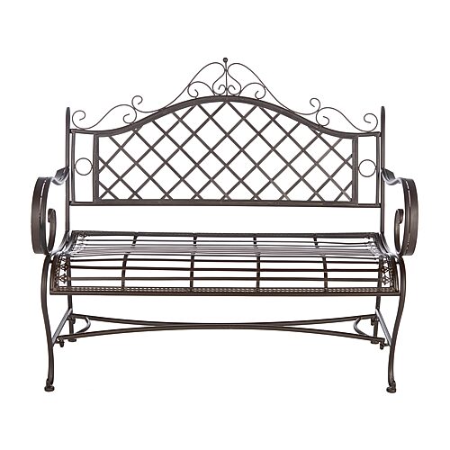Safavieh Abner Patio Collection Bench, One Size, Brown