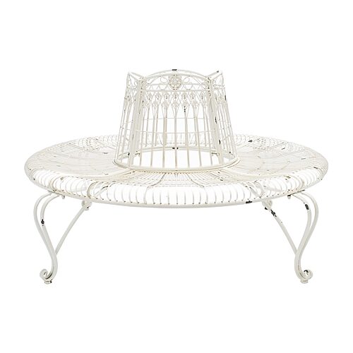 Safavieh Ally Collection Bench, One Size, White