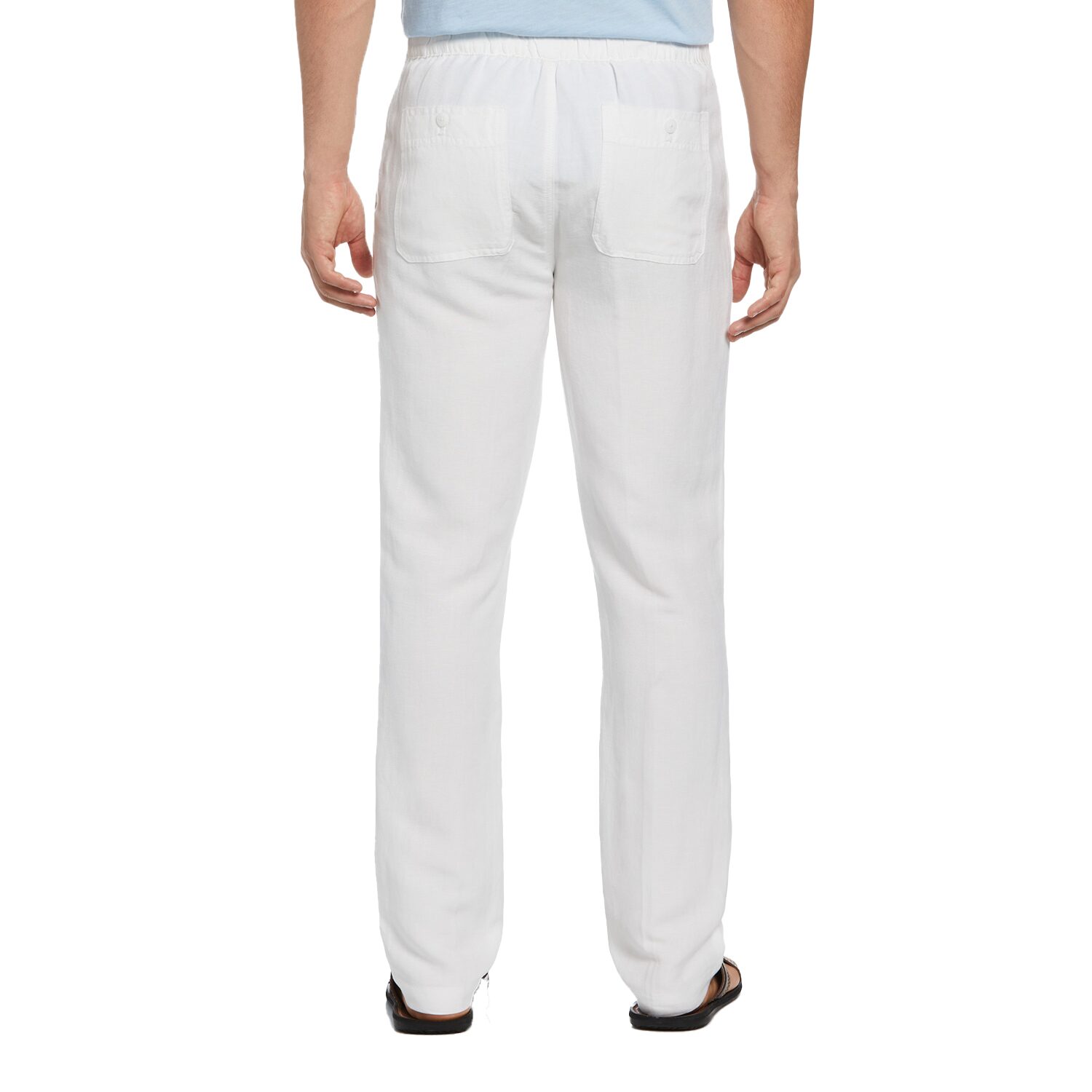 Cubavera 32" Inseam Linen Mens Regular Fit Drawstring Pant