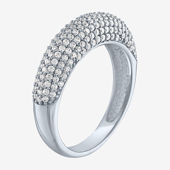 Diamond Addiction (G-H / Si2-I1) Womens 3/4 CT. T.W. Lab Grown White Diamond 10K Gold 10K White Gold Ring Set