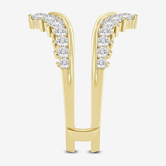 (I / Si2) Womens 1 CT. T.W. Lab Grown White Diamond 14K Gold Band
