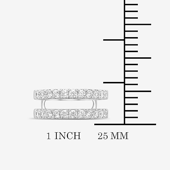 (I / Si2) Womens 1 CT. T.W. Lab Grown White Diamond 14K Gold Band