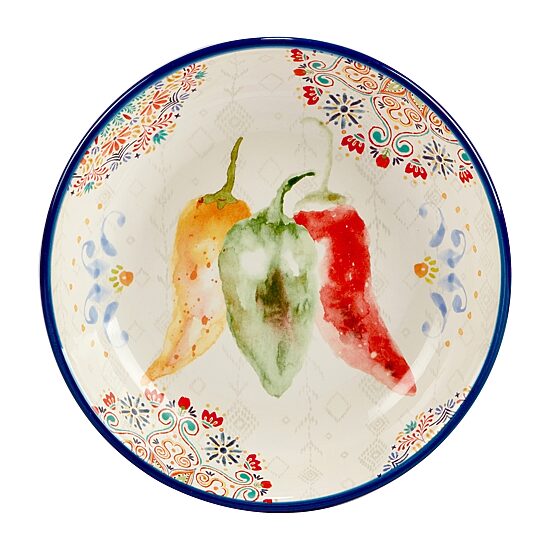 Certified International Sweet & Spicy 4-pc. Earthenware Soup Bowl
