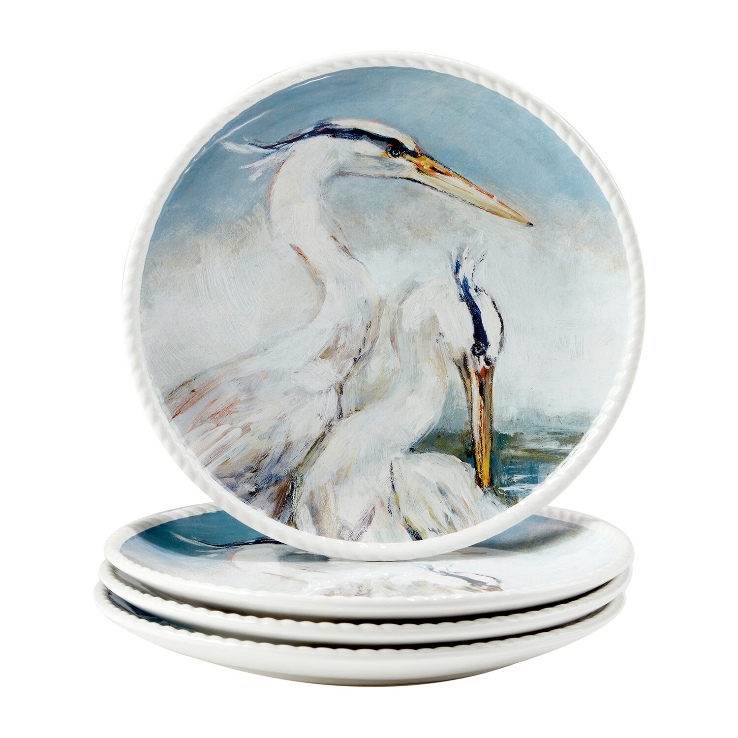 Certified International Shorebirds 16-pc. Earthenware Dinnerware Set