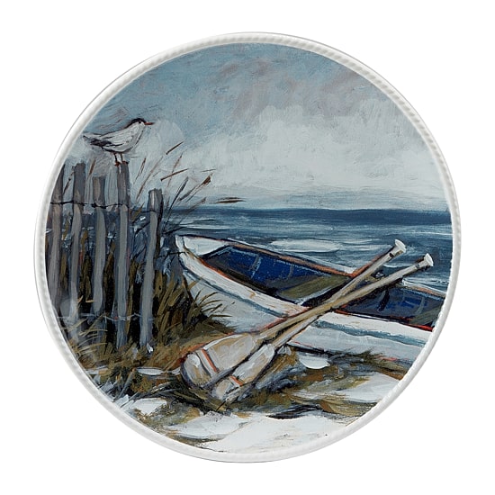 Certified International Shorebirds Serving Platter