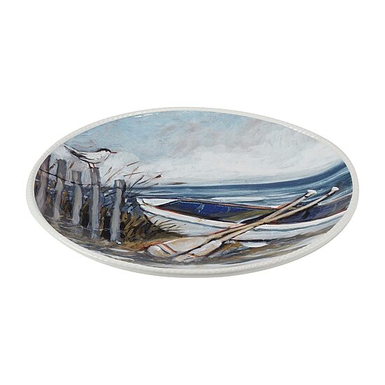 Certified International Shorebirds Serving Platter