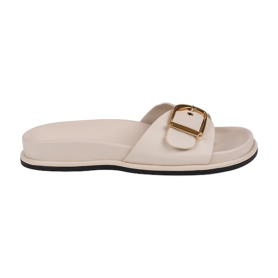 GC Shoes Womens Basel Buckled Slide Sandals