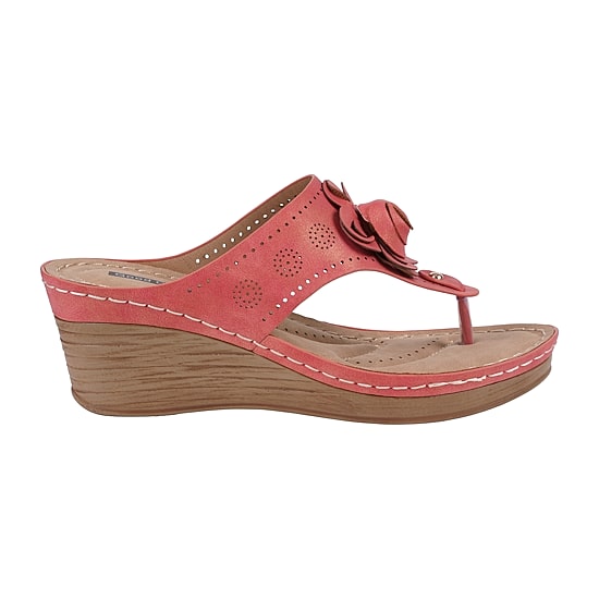GC Shoes Womens Willa Wedge Sandals