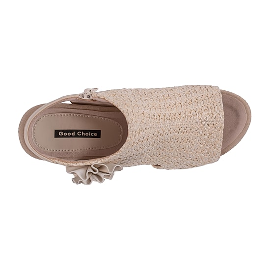GC Shoes Womens Zakki Shootie Heeled Sandals