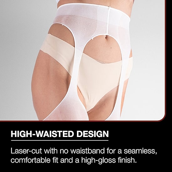 LECHERY Lustrous Suspender Tights 1 Pair 20 Denier Pantyhose